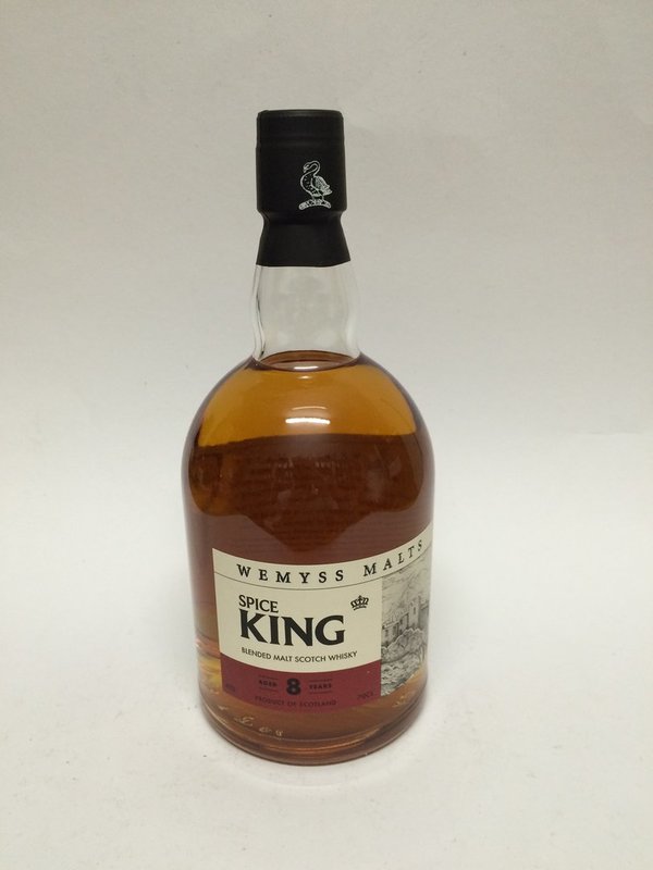 Spice King 8 - Blended Malt Scotch Whisky - Wemyss