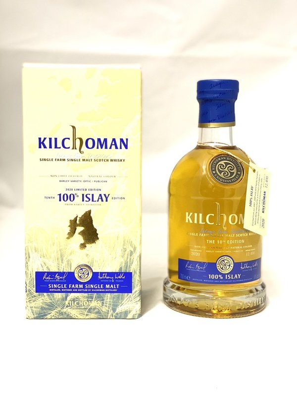 Kilchoman 100% Islay, 10th Edition 2020, 50%