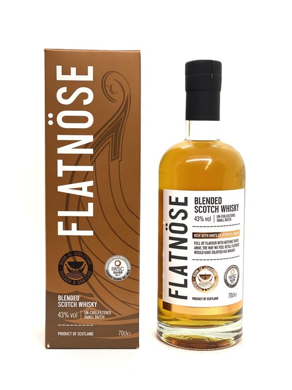 Flatnöse Blended Scotch Whisky, 43% - Islay Boys