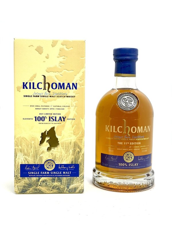 Kilchoman 100% Islay 11th Edition 2021, 50%