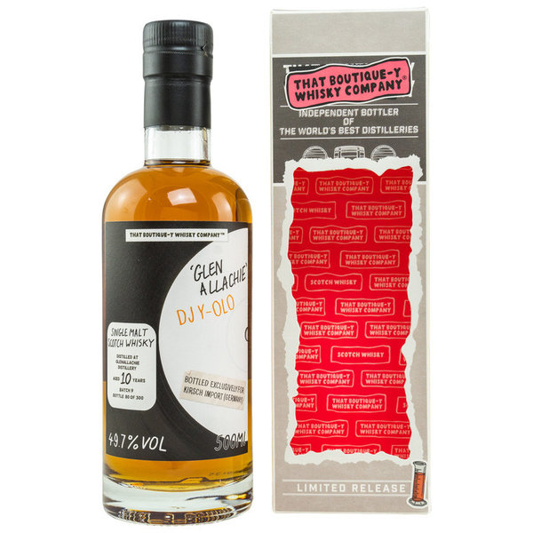 GlenAllachie 10, Oloroso Sherry Casks finish, 49,7% - That Boutique-y Whisky