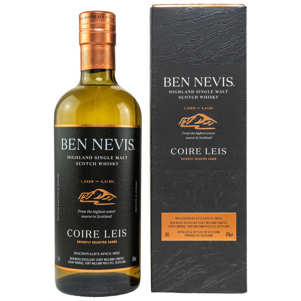 Ben Nevis - Coire Leis, first fill ex-Bourbon, 46%