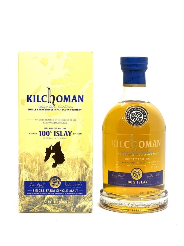 Kilchoman 100% Islay 12th Edition 2022, 50%