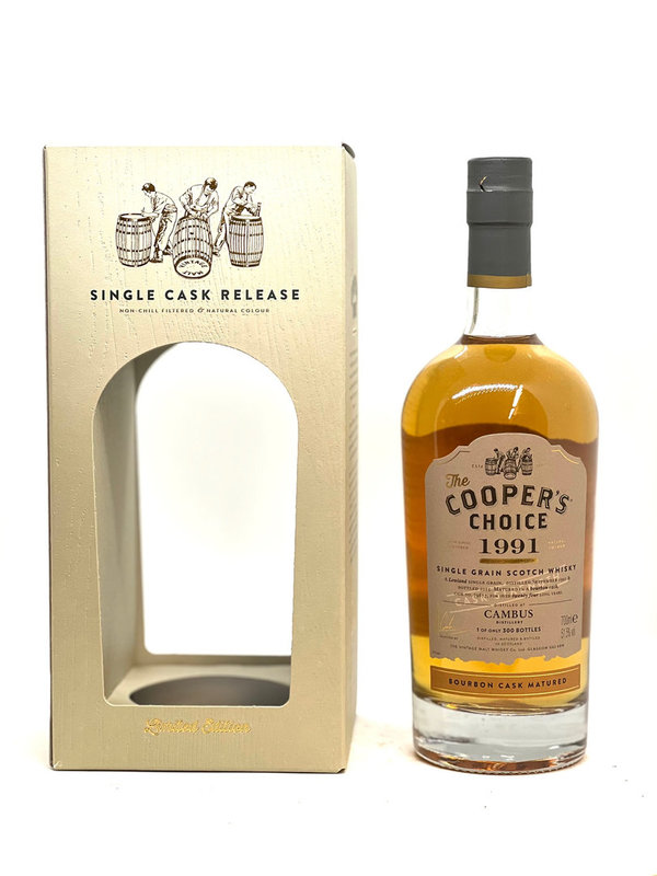 Cambus 24 1991-2015, Bourbon Cask, 51,5% - Coopers Choice