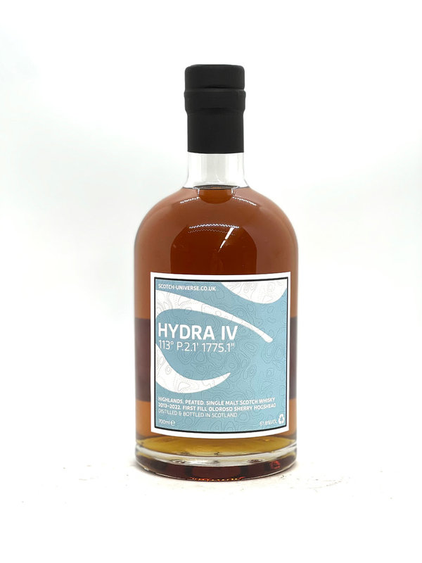 Hydra IV 9 2013-2022, First Fill Oloroso Sherry Hogshead, 61,8% - Scotch Universe