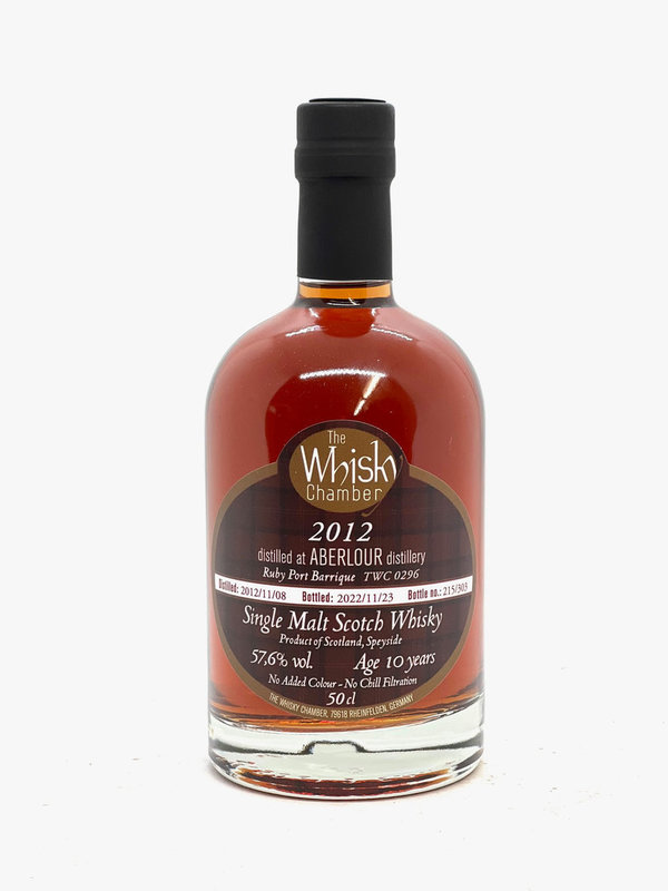 Aberlour 10 2012-2022, Ruby Port Barrique, 57,6% - The Whisky Chamber
