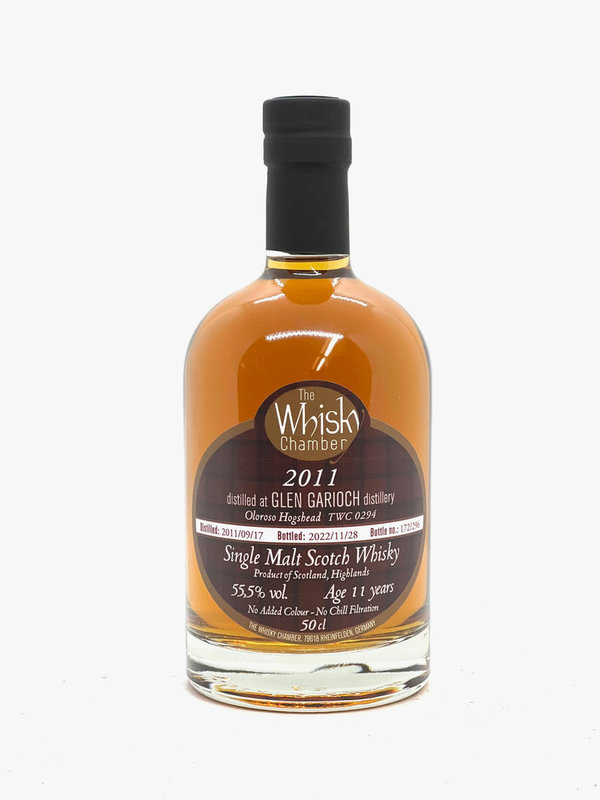 Glen Garioch 11 2011-2022, Oloroso Hogshead, 55,5% - The Whisky Chamber