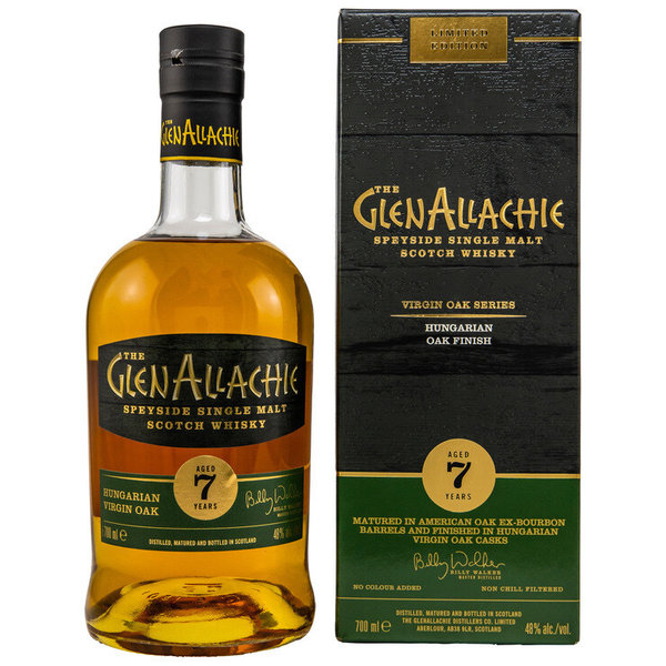The GlenAllachie 7 Hungarian Oak Finish, 48%