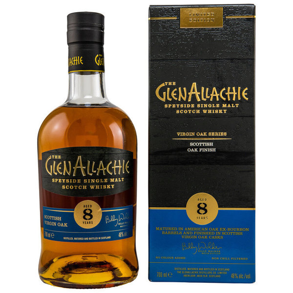 The GlenAllachie 8 Scottich Oak Finish, 48%