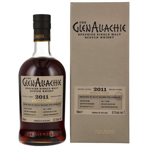The GlenAllachie 12 2011-2023, PX Sherry Puncheon, 62,1% - Single Cask for Germany